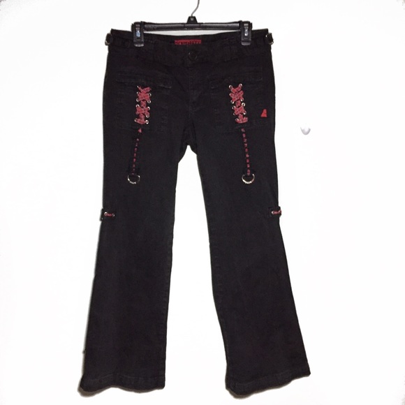 Tripp nyc Denim - Tripp NYC Black Punk Skater Jeans Juniors 11